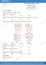 Đề kiểm tra học kì 1 Toán 3 Cánh diều - Đề số 13